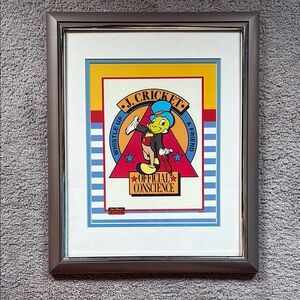 J. Cricket Framed Art Print